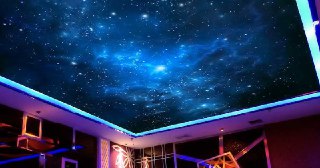 Натяжной потолок звездное небо Туймазы, цена от 5177 руб.